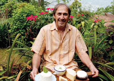 Andre Savard of Eco Camp is a gourmet artisanal cheese maker in Panchgani