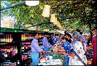 The sales at the Mapro products counter is always brisk. You may sample all the food items before making your purchases. And everything here is cheaper than what you get at Panchgani and Mahabaleshwar.