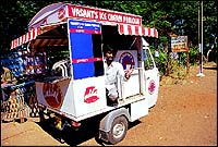 A mobile
ice-cream van too.