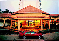 The Taj Residency at Calicut, a smart business hotel that attracts global visitors for its Ayurveda Centre.