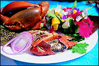 Crab Claws Zanzibar style.