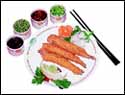 Stuffed golden fried Bombay Duck